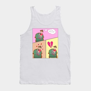 A timeline of reading a book Tank Top